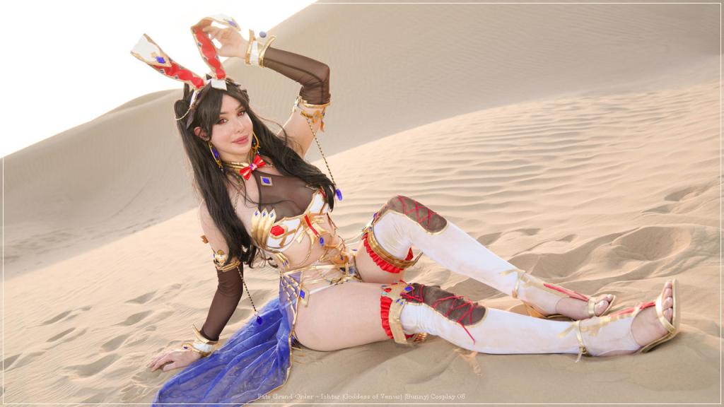 Fate Grand Order - Ishtar (Goddess of Venus) (Bunny) Cosplay - elegant capture