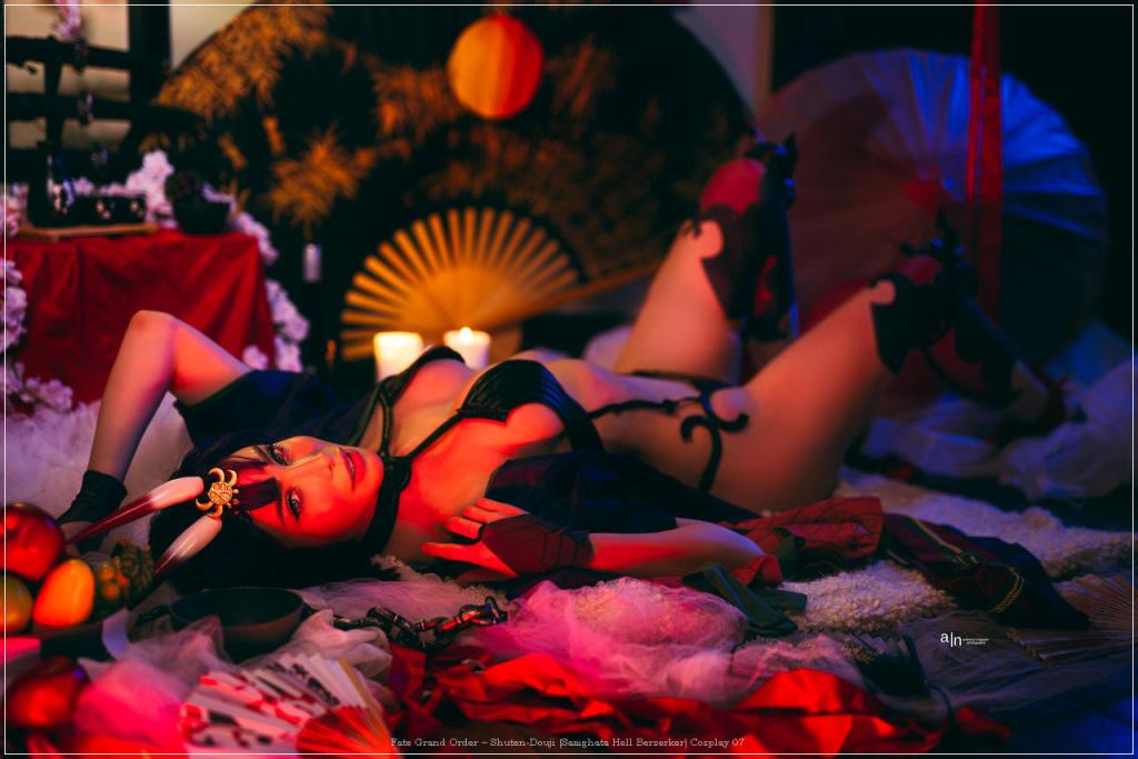 Fate Grand Order - Shuten-Douji (Samghata Hell Berserker) Cosplay - artistic composition
