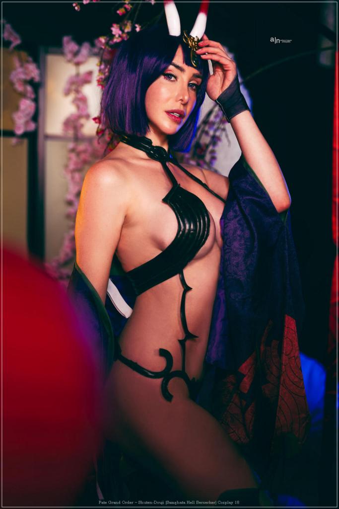 Fate Grand Order - Shuten-Douji (Samghata Hell Berserker) Cosplay - suggestive shot