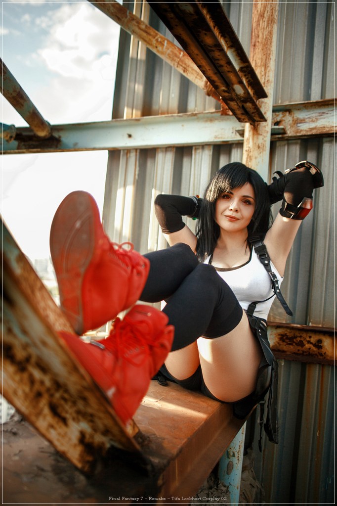 Final Fantasy 7 - Remake - Tifa Lockhart Cosplay - delicate portrait