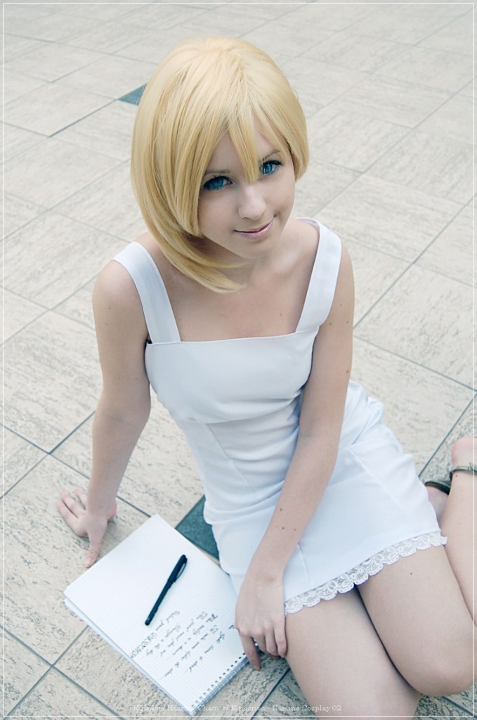 Kingdom Hearts - Chain of Memories - Namine Cosplay - full body port.
