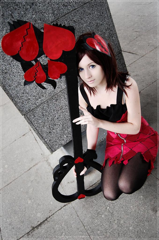 kingdom hearts kairi halloween cosplay 04