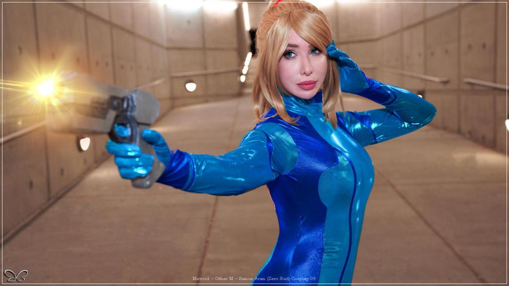 metroid e28093 other m e28093 samus aran zero suit cosplay 09