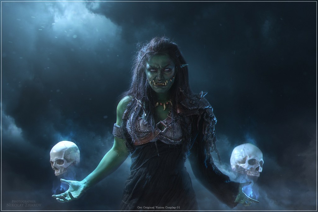Orc Original Vision Cosplay - full body character photo