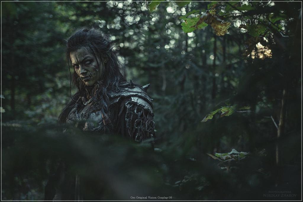 Orc Original Vision Cosplay - character recreation portrait