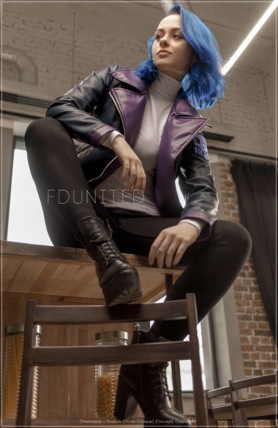 Overwatch - Sombra (Olivia Colomar) (Concept) Cosplay