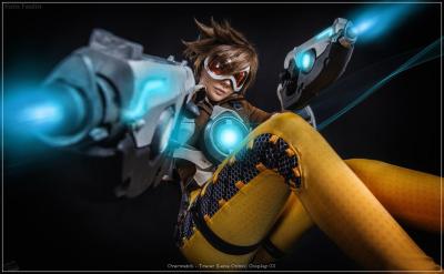 Overwatch - Tracer (Lena Oxton) Cosplay