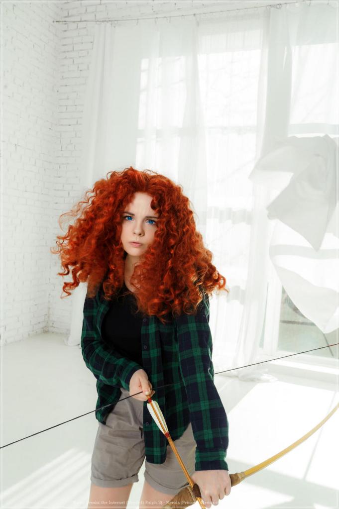 ralph breaks the internet wreck it ralph 2 merida princess merida of dunbroch cosplay 03