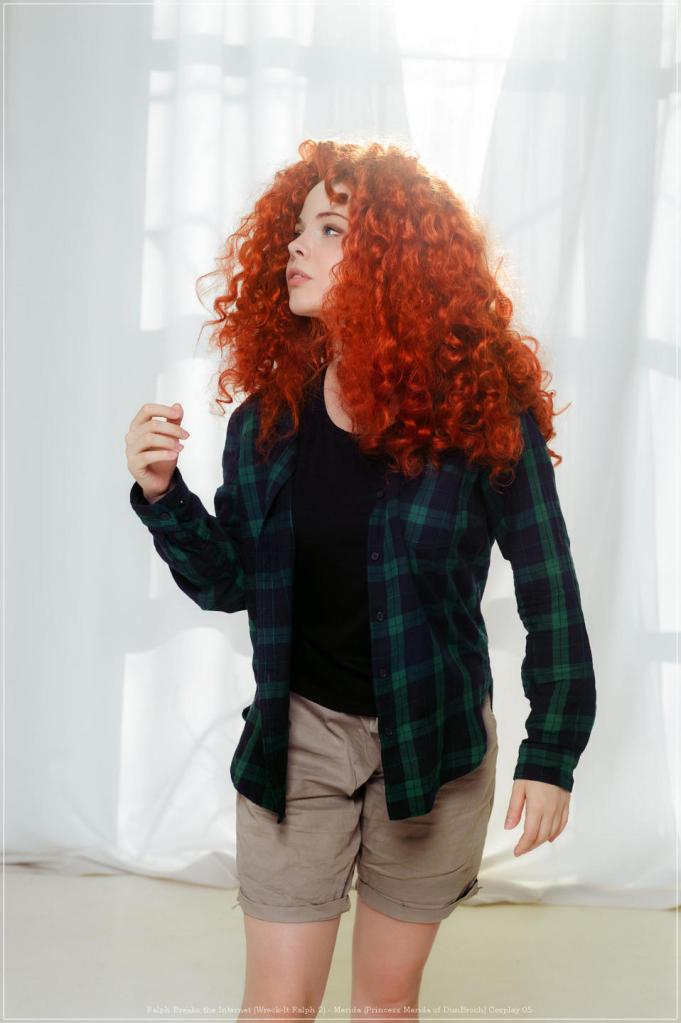 ralph breaks the internet wreck it ralph 2 merida princess merida of dunbroch cosplay 05