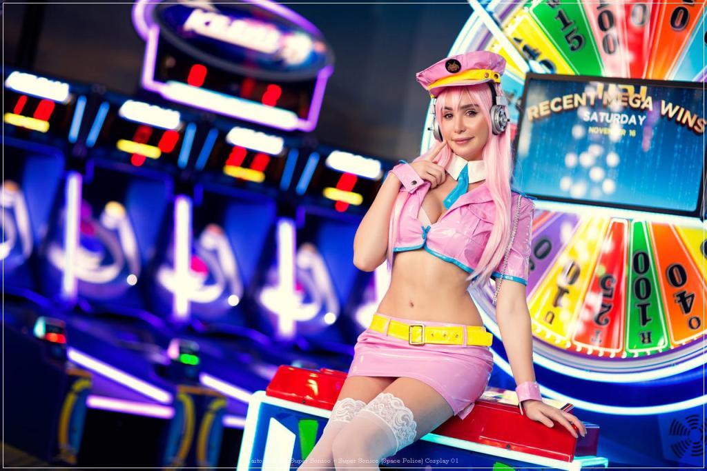 Taito (8 Inch) Super Sonico - Super Sonico (Space Police) Cosplay - elegant capture Taito (8 Inch) Super Sonico - Super Sonico (Space Police) Cosplay - elegant capture