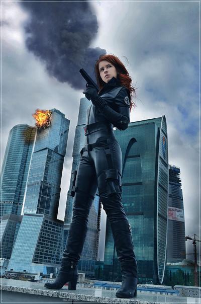 The Avengers - Black Widow (Natasha Romanoff) Cosplay