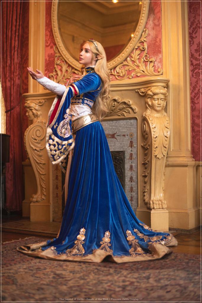 The Legend of Zelda - Breath of the Wild - Princess Zelda Cosplay - anime costume