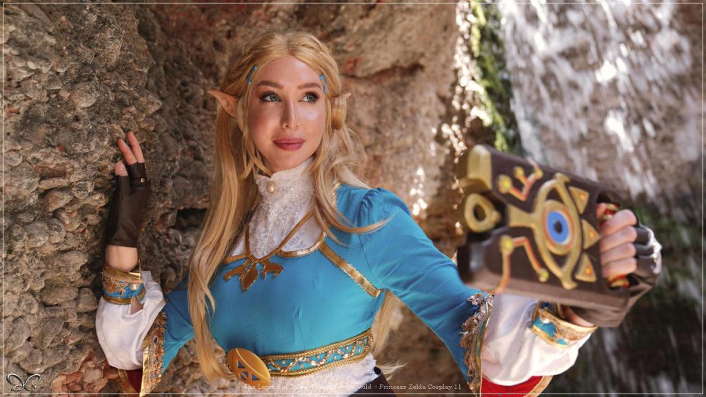 The Legend of Zelda - Breath of the Wild - Princess Zelda Cosplay - recreation The Legend of Zelda - Breath of the Wild - Princess Zelda Cosplay - recreation