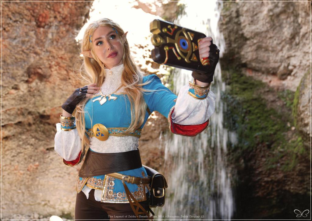 The Legend of Zelda - Breath of the Wild - Princess Zelda Cosplay - recreation The Legend of Zelda - Breath of the Wild - Princess Zelda Cosplay - recreation