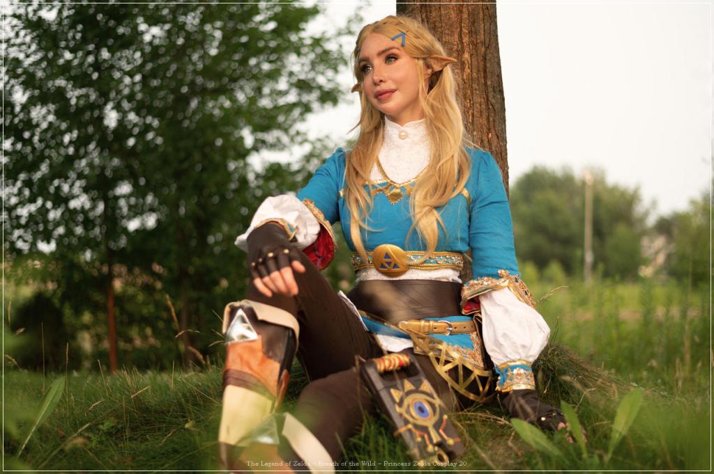 The Legend of Zelda - Breath of the Wild - Princess Zelda Cosplay - anime costume The Legend of Zelda - Breath of the Wild - Princess Zelda Cosplay - anime costume