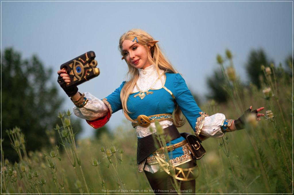 The Legend of Zelda - Breath of the Wild - Princess Zelda Cosplay - costume show The Legend of Zelda - Breath of the Wild - Princess Zelda Cosplay - costume show