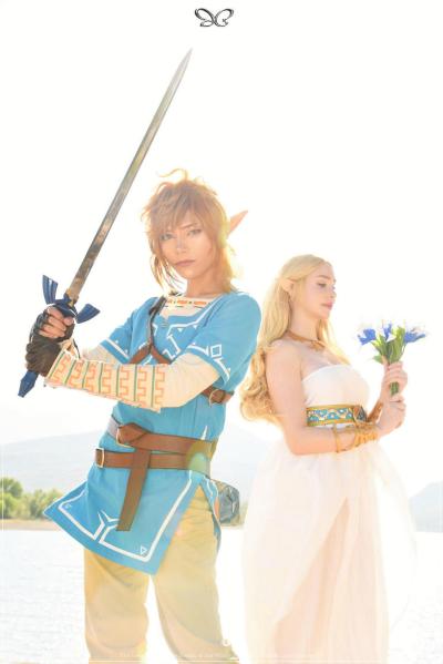 The Legend of Zelda - Breath of the Wild - Princess Zelda & Link Cosplay