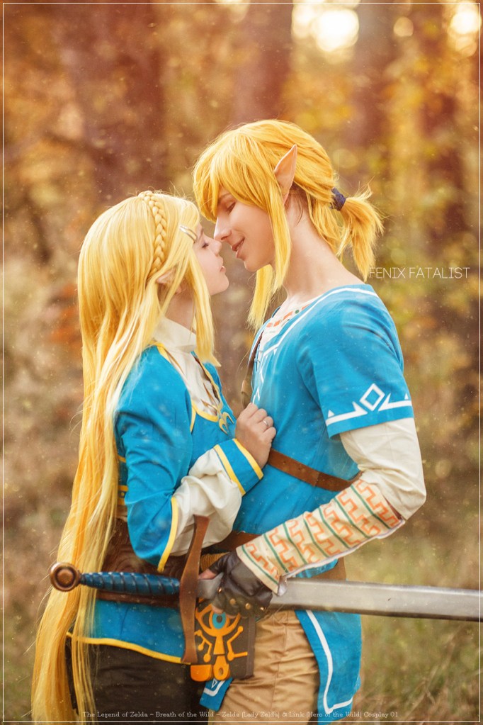 the legend of zelda e28093 breath of the wild e28093 zelda lady zelda link hero of the wild cosplay 01