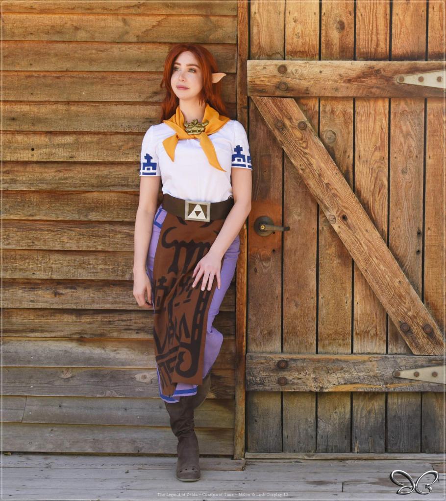 The Legend of Zelda - Ocarina of Time - Malon & Link Cosplay - cosplay study The Legend of Zelda - Ocarina of Time - Malon & Link Cosplay - cosplay study