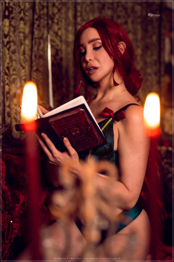 The Witcher 3 - Wild Hunt - Triss Merigold (Lingerie) Cosplay - sensual essence