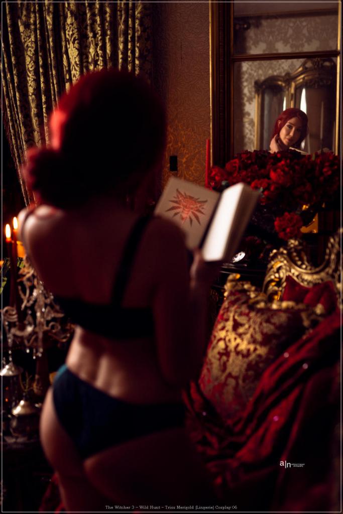 The Witcher 3 - Wild Hunt - Triss Merigold (Lingerie) Cosplay - erotic study
