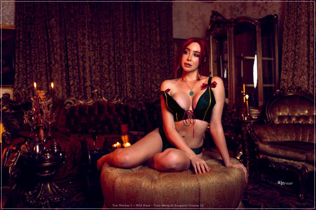 The Witcher 3 - Wild Hunt - Triss Merigold (Lingerie) Cosplay - apparel study