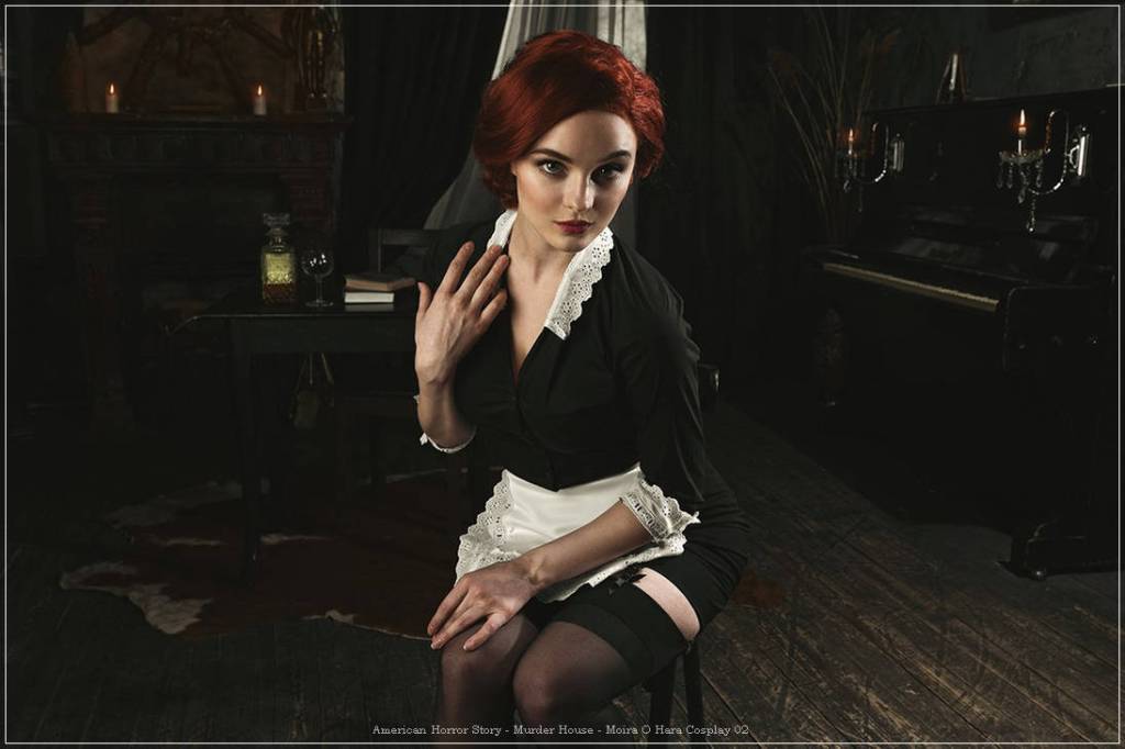 American Horror Story - Murder House - Moira O Hara Cosplay - inspired capture American Horror Story - Murder House - Moira O Hara Cosplay - inspired capture