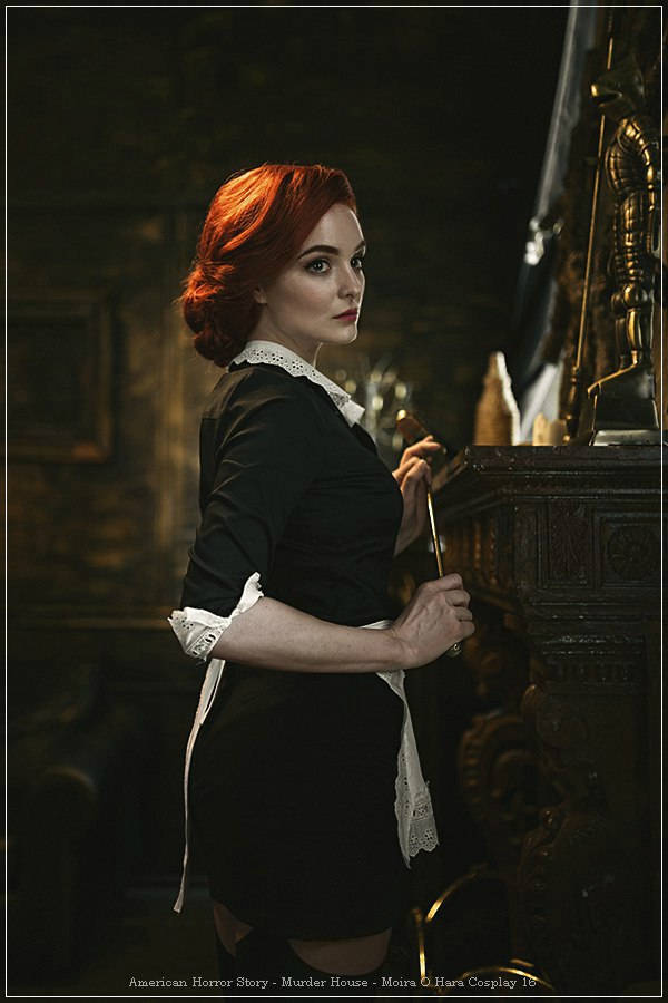 American Horror Story - Murder House - Moira O Hara Cosplay - expressive portrait American Horror Story - Murder House - Moira O Hara Cosplay - expressive portrait