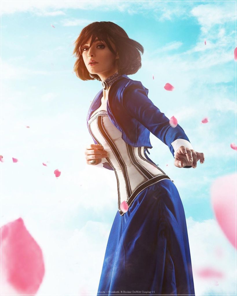 BioShock - Infinite - Elizabeth & Booker DeWitt Cosplay - full length photo BioShock - Infinite - Elizabeth & Booker DeWitt Cosplay - full length photo