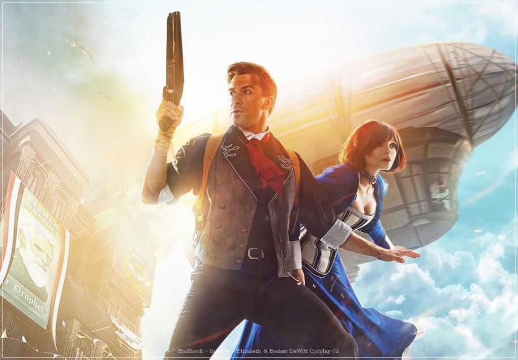 BioShock - Infinite - Elizabeth & Booker DeWitt Cosplay - full body port. BioShock - Infinite - Elizabeth & Booker DeWitt Cosplay - full body port.