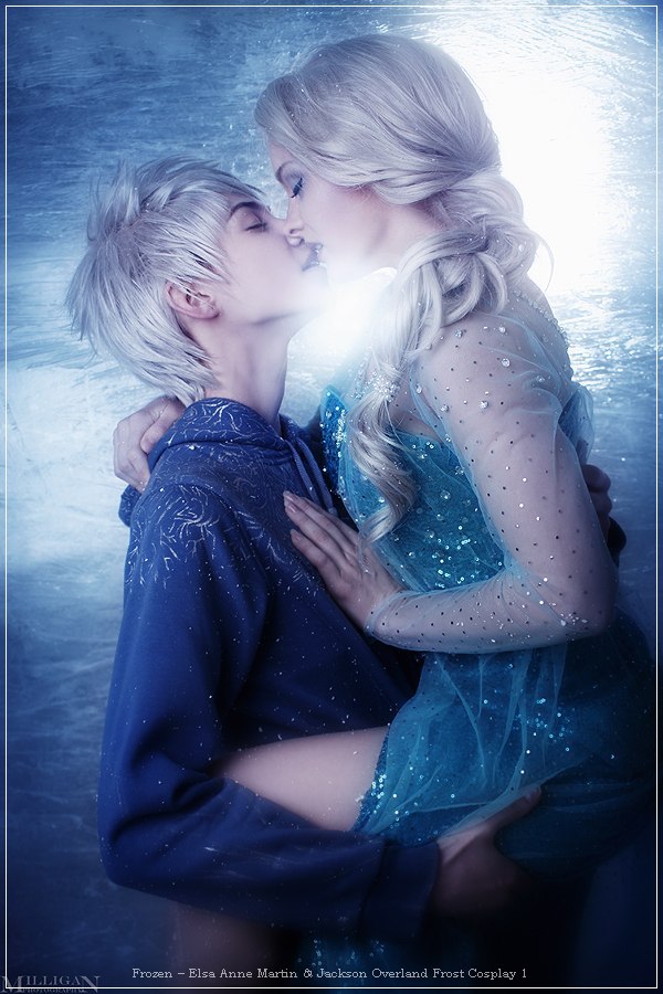 Frozen - Elsa Anne Martin & Jackson Overland Frost Cosplay - cosplay study Frozen - Elsa Anne Martin & Jackson Overland Frost Cosplay - cosplay study