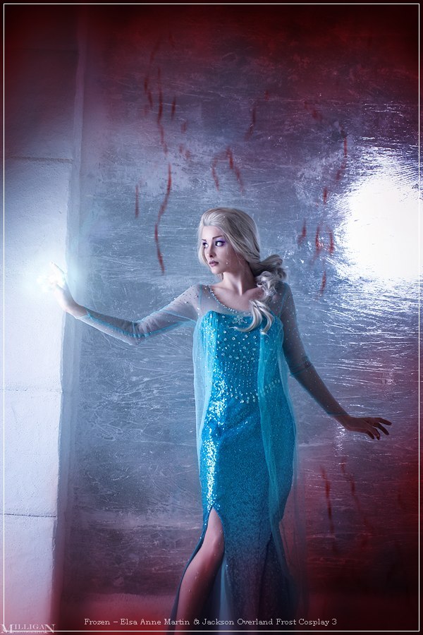 Frozen - Elsa Anne Martin & Jackson Overland Frost Cosplay - body photo Frozen - Elsa Anne Martin & Jackson Overland Frost Cosplay - body photo