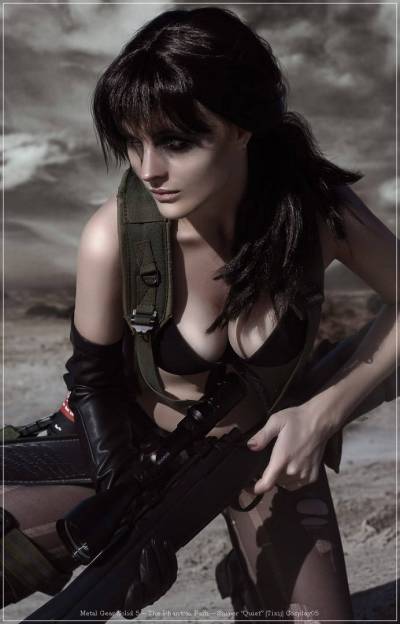 Metal Gear Solid 5 - The Phantom Pain - Sniper “Quiet” (Tixij) Cosplay