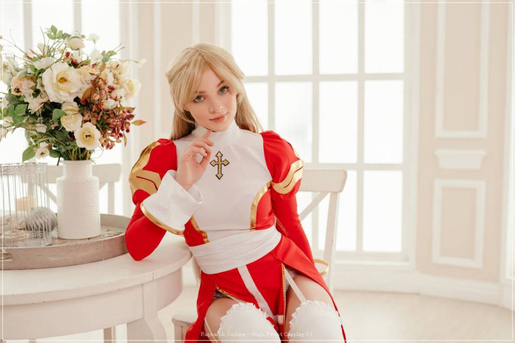 Ragnarok Online - High Priest Cosplay - refined costume study