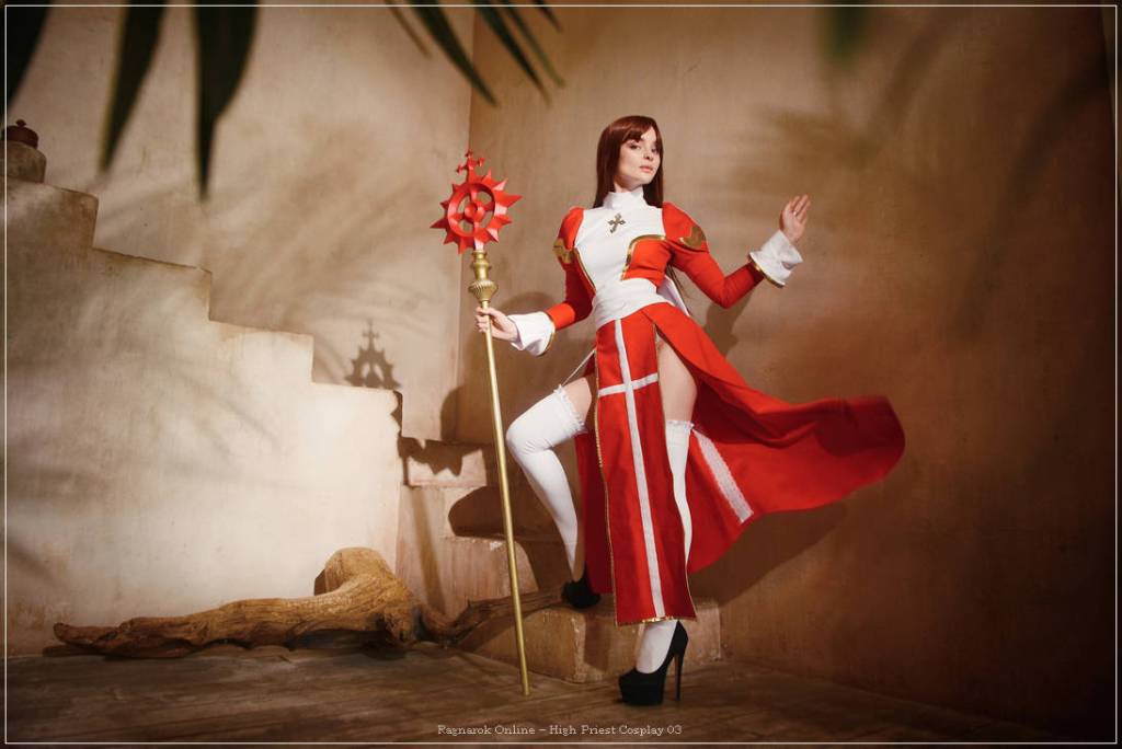 Ragnarok Online - High Priest Cosplay - soft focus costume shot