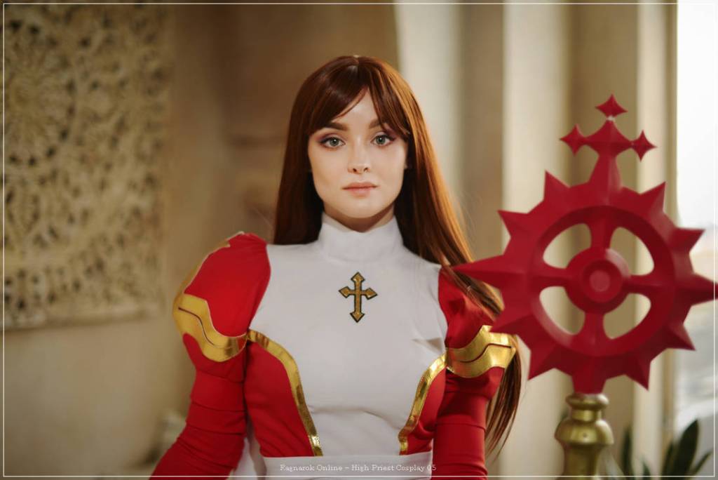 Ragnarok Online - High Priest Cosplay - expressive character portrait