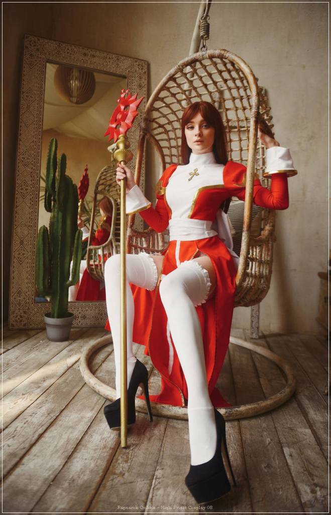 Ragnarok Online - High Priest Cosplay - artistic framing portrait