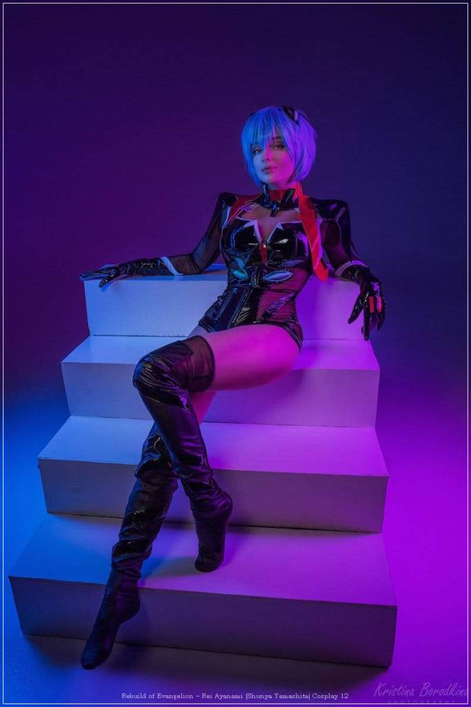 Evangelion - 3.0 You Can (Not) Redo - Rei Ayanami Cosplay - elegant capture