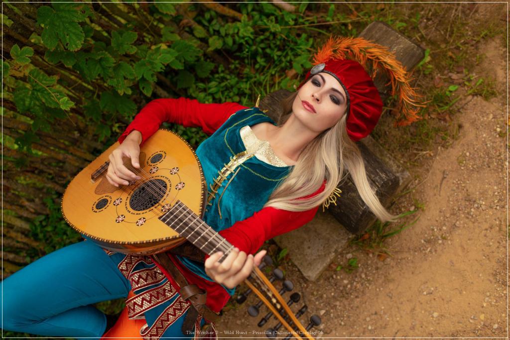 The Witcher 3 - Wild Hunt - Priscilla (Callonetta) Cosplay - full length photo The Witcher 3 - Wild Hunt - Priscilla (Callonetta) Cosplay - full length photo