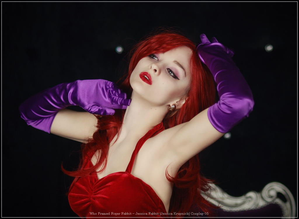 Who Framed Roger Rabbit - Jessica Rabbit (Jessica Krupnick) Cosplay - delicate portrait