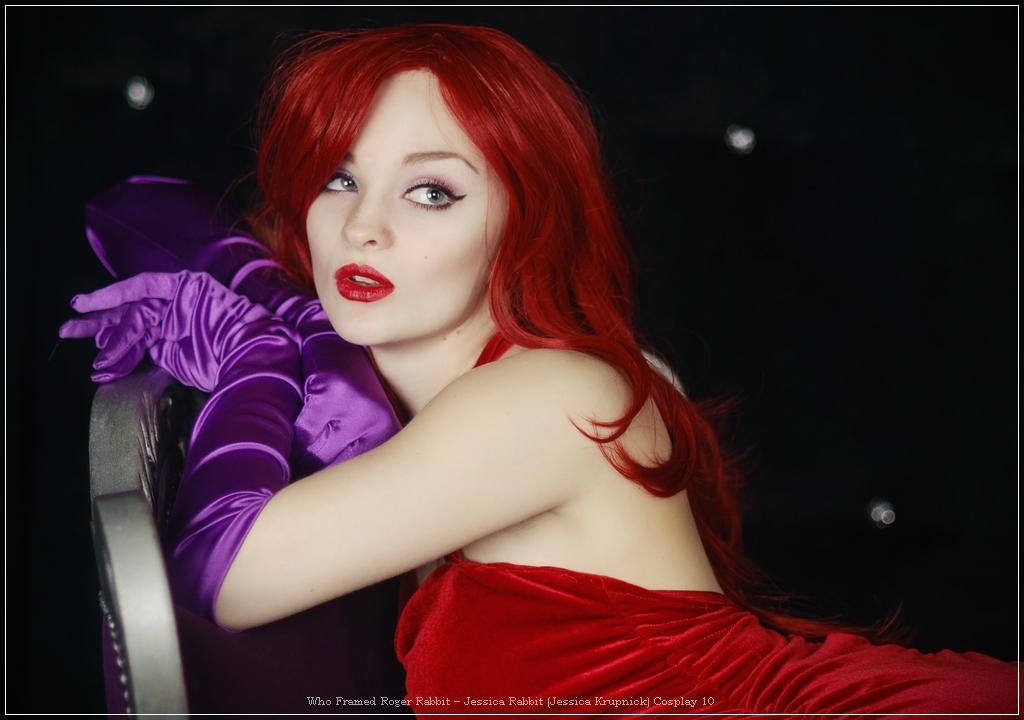 Who Framed Roger Rabbit - Jessica Rabbit (Jessica Krupnick) Cosplay - nuanced study