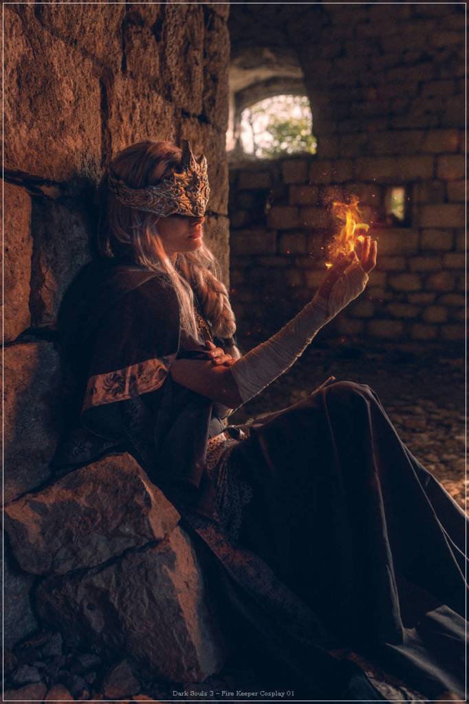 dark souls 3 e28093 fire keeper cosplay 01