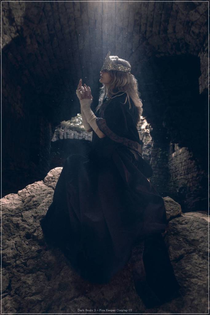 dark souls 3 e28093 fire keeper cosplay 03