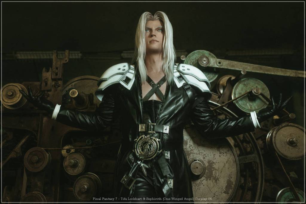 final fantasy 7 tifa lockhart sephiroth one winged angel cosplay 06
