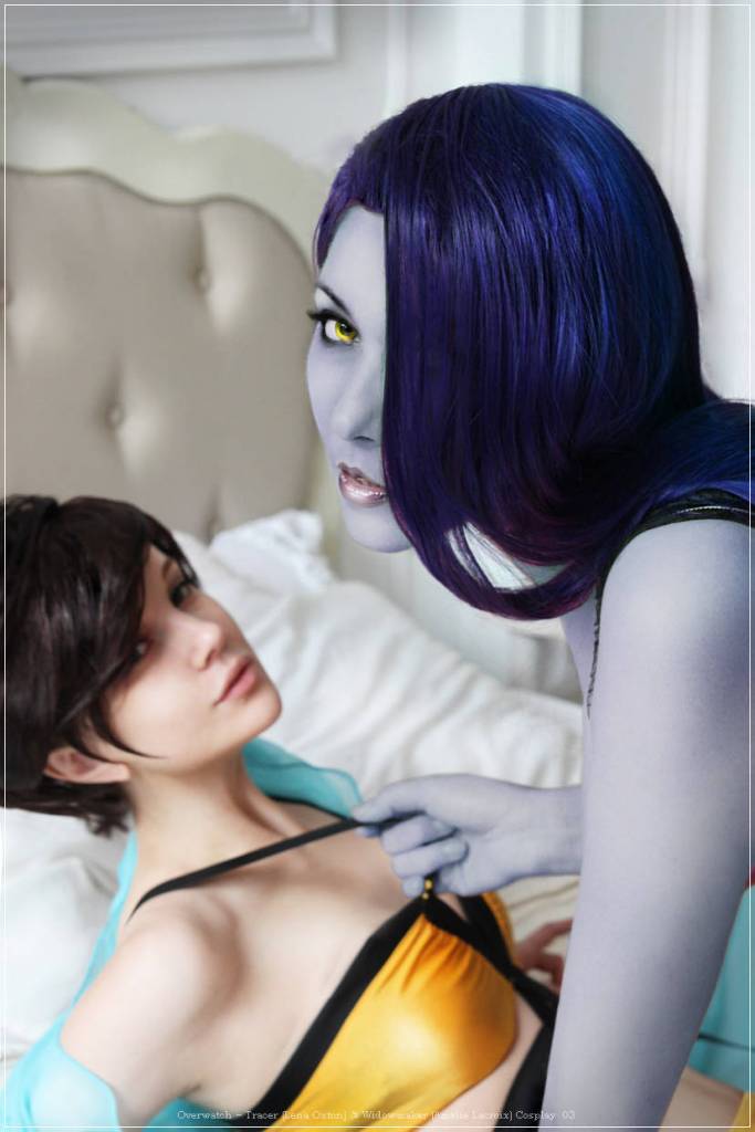 Overwatch - Tracer (Lena Oxton) & Widowmaker (Amelie Lacroix) (Lingerie) Cosplay - design showcase Overwatch - Tracer (Lena Oxton) & Widowmaker (Amelie Lacroix) (Lingerie) Cosplay - design showcase