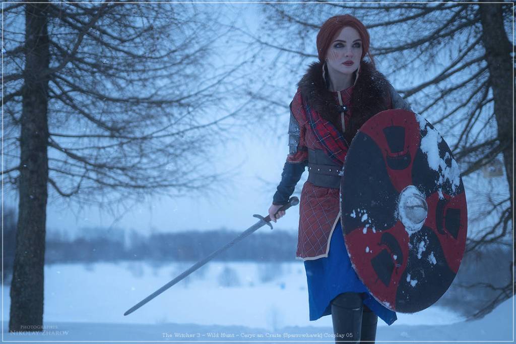 The Witcher 3 - Wild Hunt - Cerys an Craite (Sparrowhawk) Cosplay - costume show