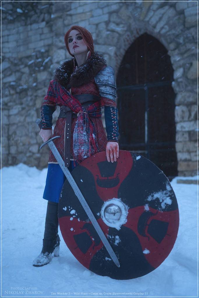 The Witcher 3 - Wild Hunt - Cerys an Craite (Sparrowhawk) Cosplay - costume portrait