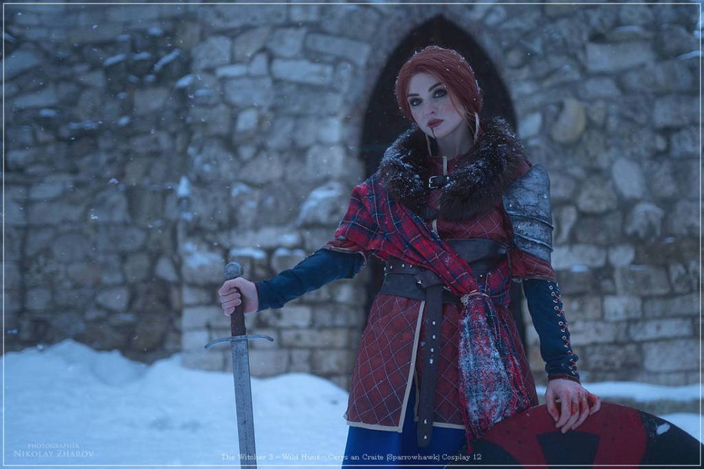 The Witcher 3 - Wild Hunt - Cerys an Craite (Sparrowhawk) Cosplay - body photo