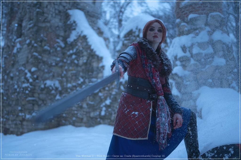 The Witcher 3 - Wild Hunt - Cerys an Craite (Sparrowhawk) Cosplay - costume portrait