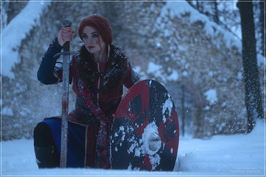 The Witcher 3 - Wild Hunt - Cerys an Craite (Sparrowhawk) Cosplay - full length port.